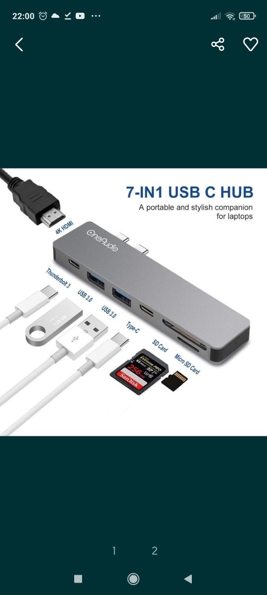 Доставка! Type c vga/hdmi/ usb/ type c pd / aux переходник,адап