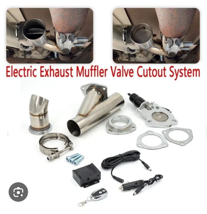 Электронная заслонка Выхлопа, Шутер  63мм