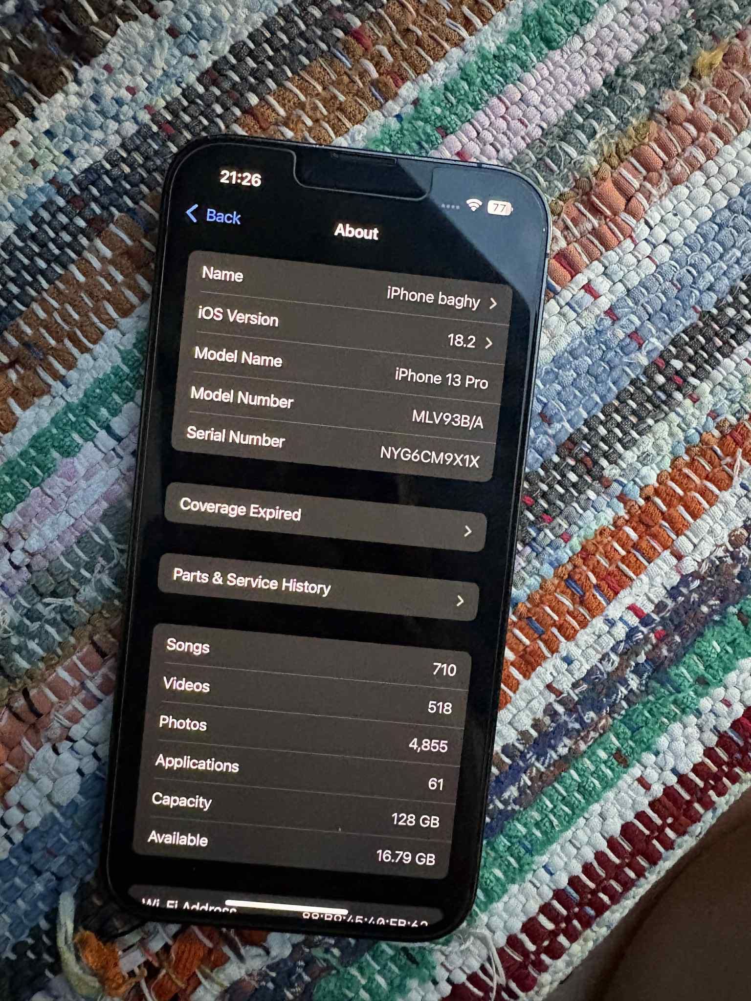 iPhone 13 Pro 128 gb