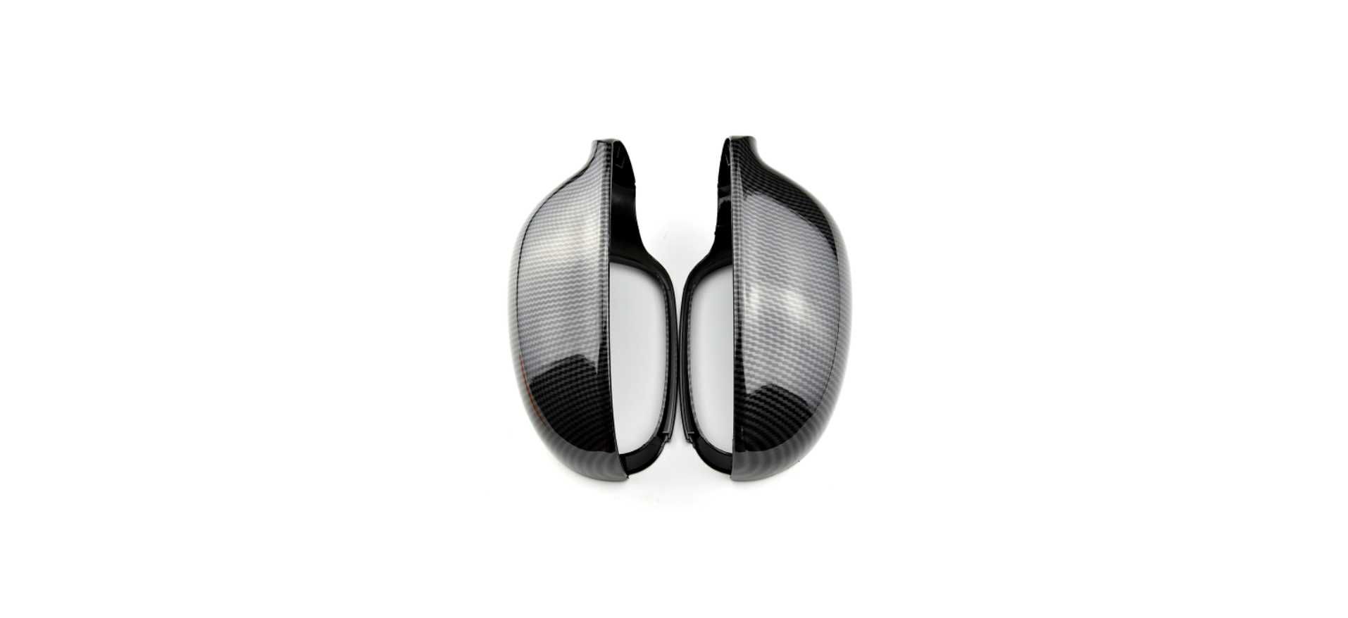 Set 2 Capace Carcase Oglinzi Tip Carbon pentru VW Golf 5 VW Jetta MK5
