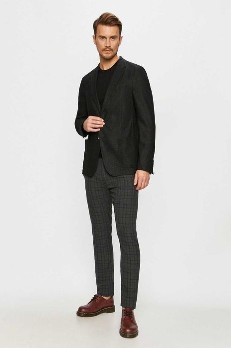 Sacou blazer slim 48 M premium Club Of Gents lana moale respirabila