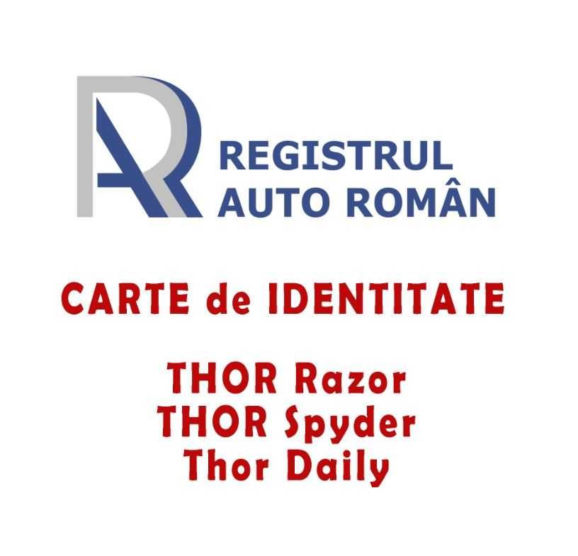 Scuter 100% electric Thor DAILY nou maro rosu alb Agramix