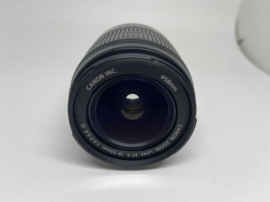 Объектив китовый Canon 18-55мм, 28000 тенге.