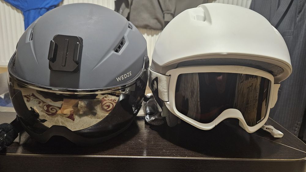 Casca cu ochelari M SKI copii aproape noi