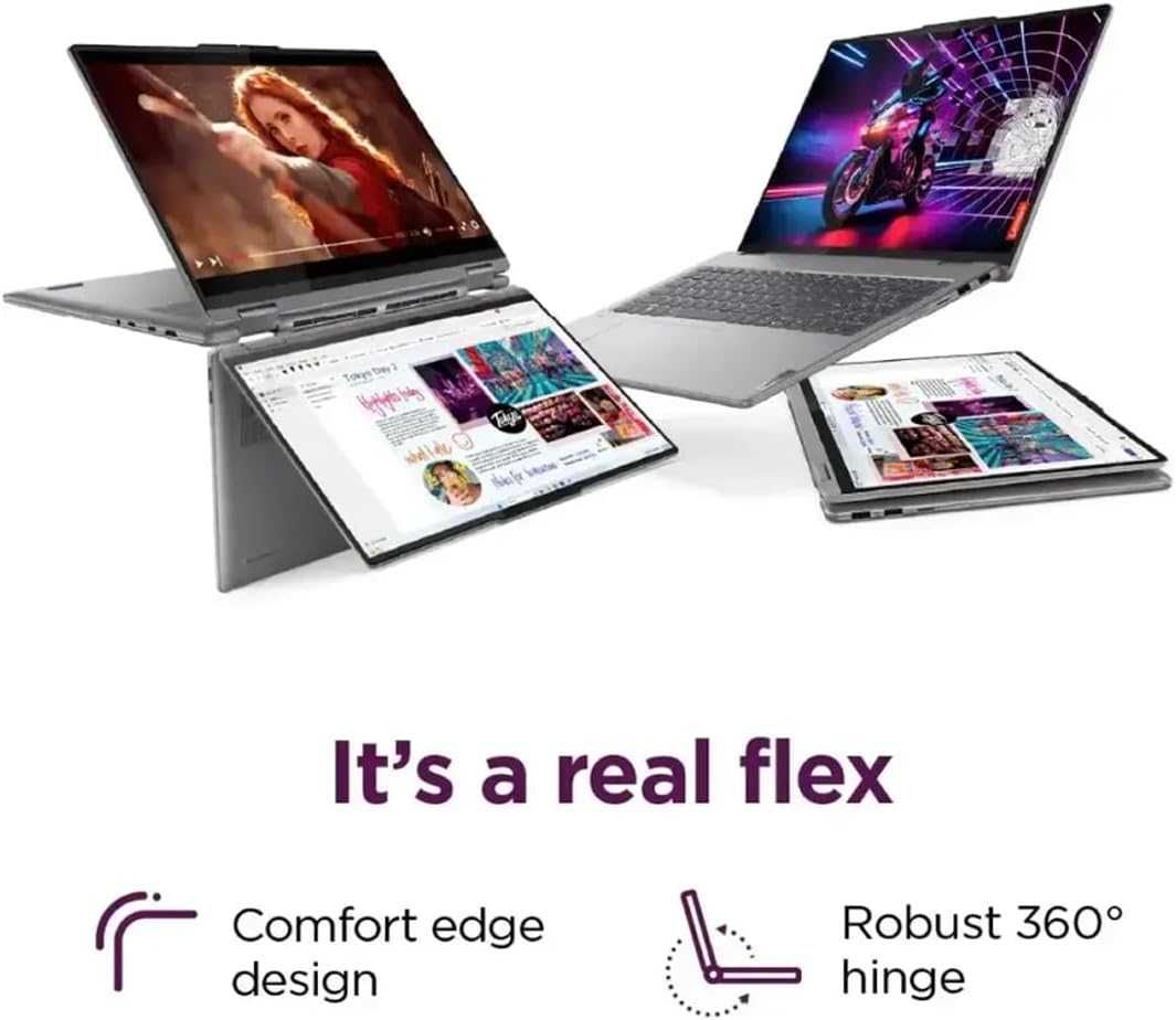 Lenovo Yoga 7 2-in-1 16" WUXGA AMD Ryzen 5 8640HS 8GB 512GB 16'' Touch