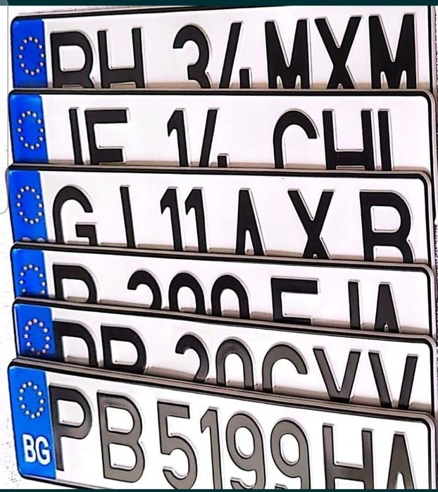 Placute auto ornamente