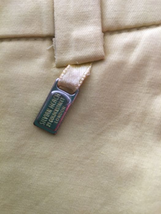 Нов светло жълт панталон с хубава кройка