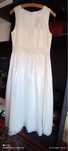 Rochie alba simpla