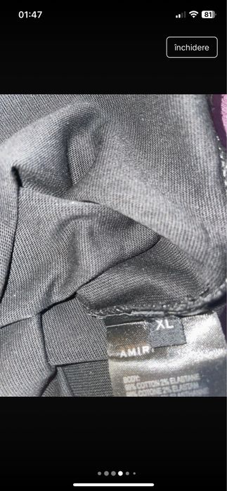 Tricou Amiri Negru