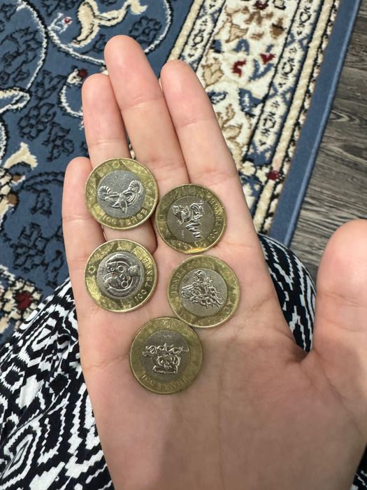 Монеты коллекциионные Жеты казына