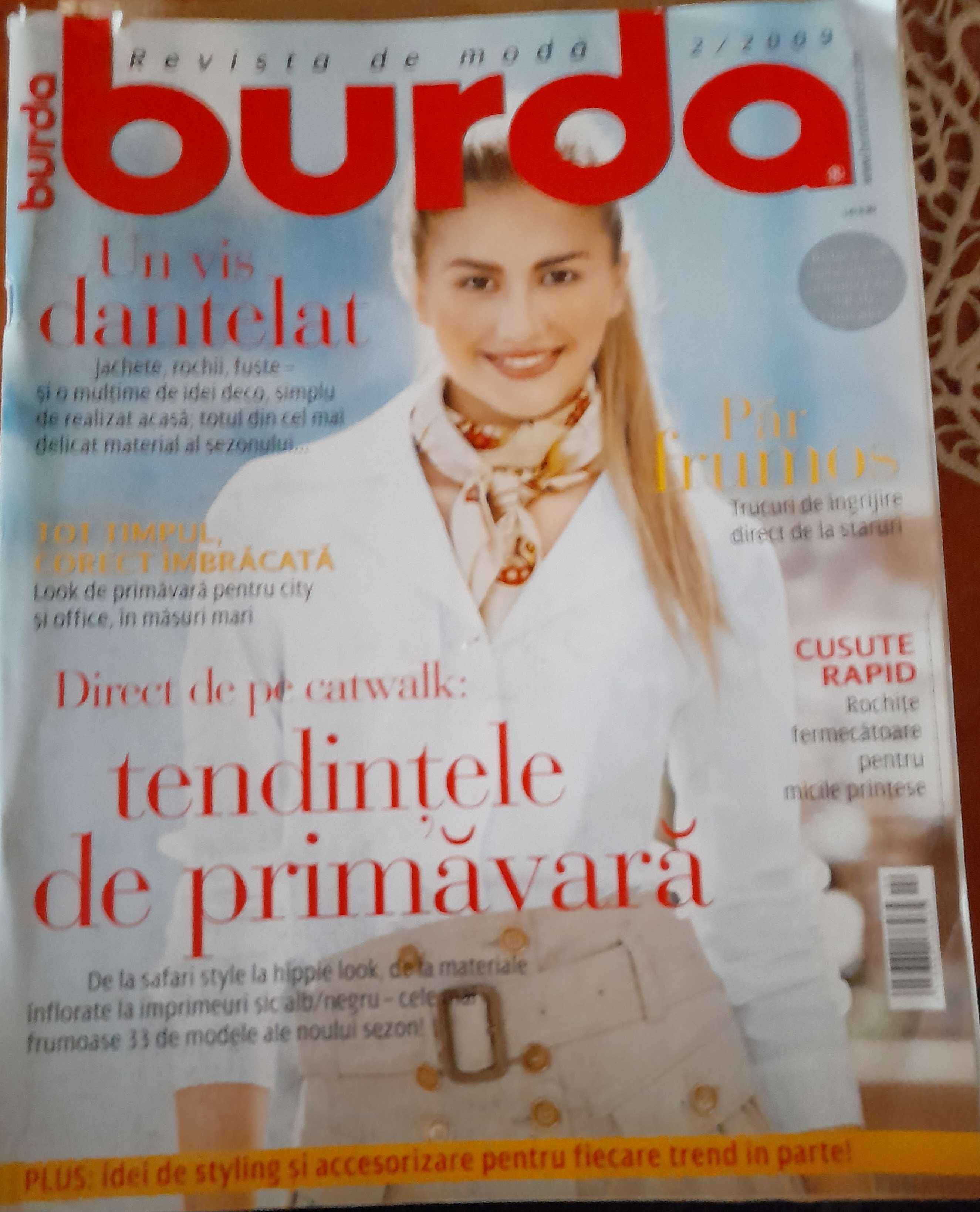 reviste de moda Burda cu tipare