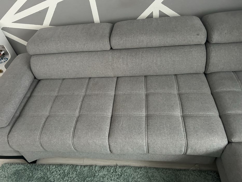 Vand coltar in forma de L