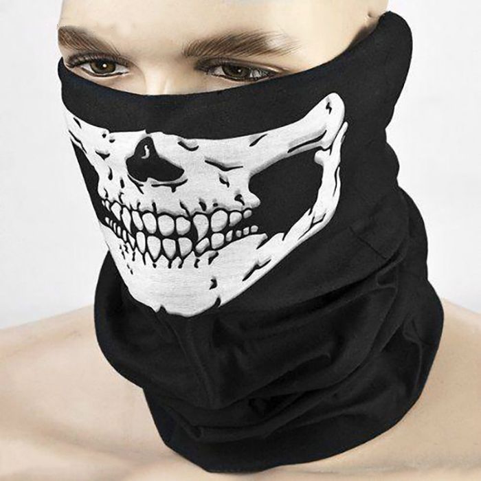 Masca Schelet , Skull Face Bandana Cagula Schelet masca ski moto bike