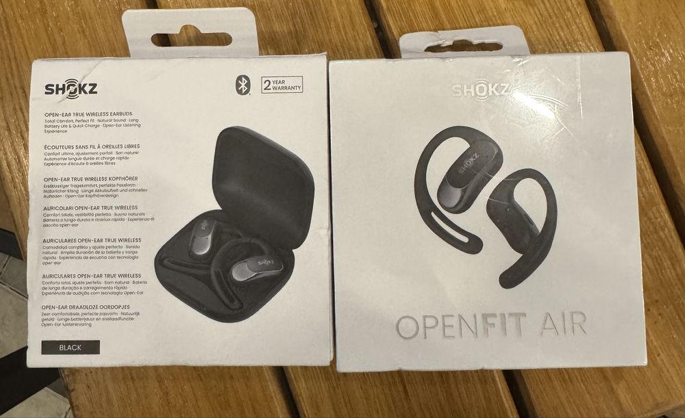 Casti Shokz OpenFit Air Negru