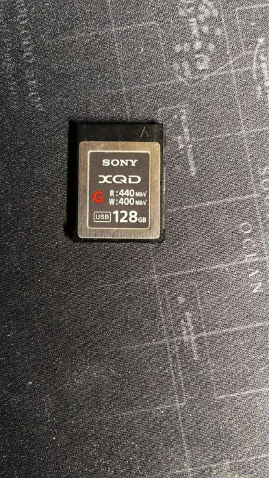 Card XQD Sony 128gb si 120