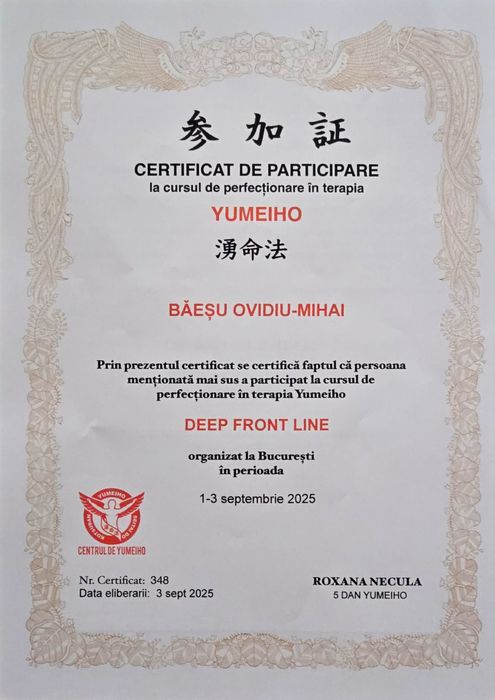 Terapie Yumeiho și Kinetoterapie