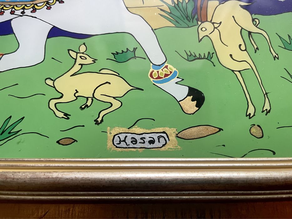 Tablou “ Zborul “ / Buraq  / Al-Bouraq