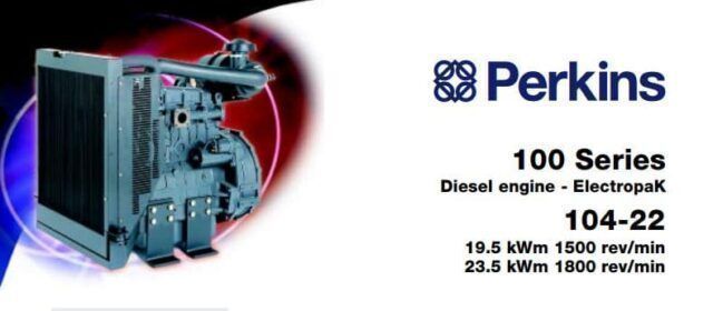 motor complet perkins 104-22 reconditionat cu piese originale