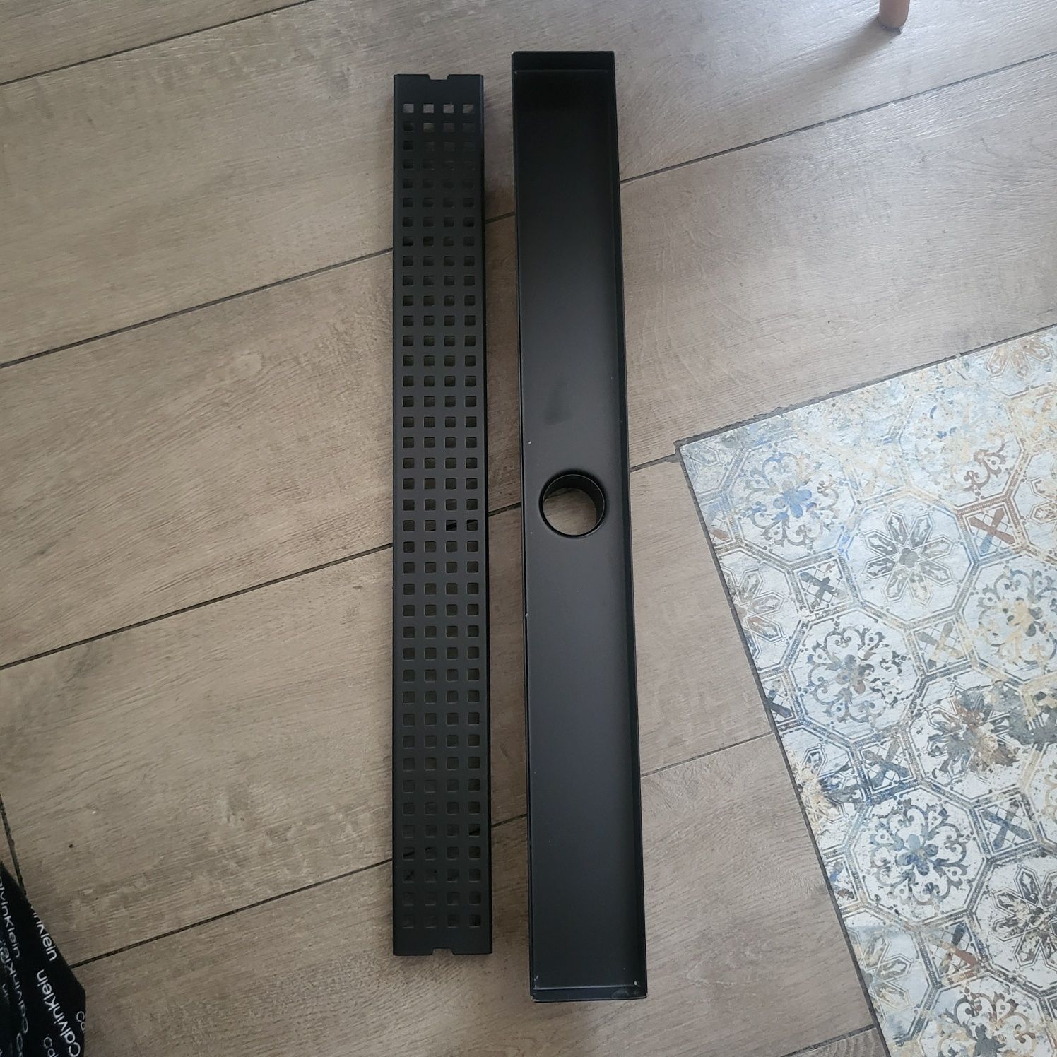 Rigola dus negru mat 60 cm