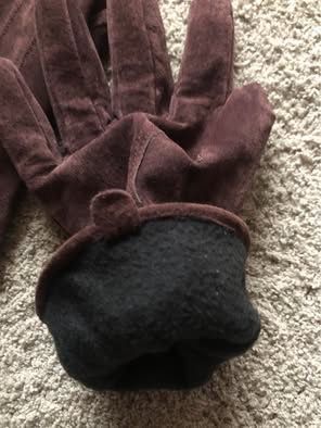 Mănuși femei, din piele întoarsă