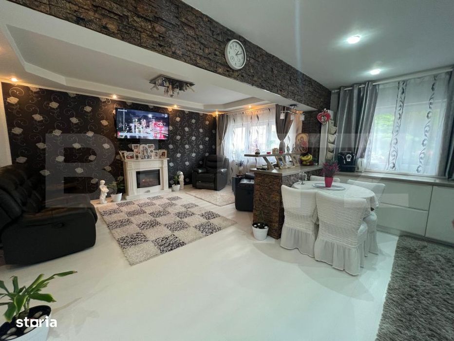 Apartament cu 3 camere, decomadat, 78 mp, zona McDonald's, Deva