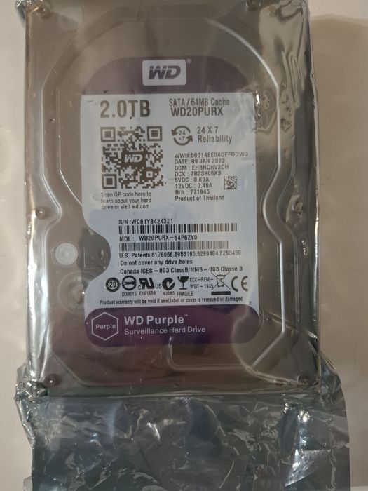 Продам жёсткий диск 2Тб