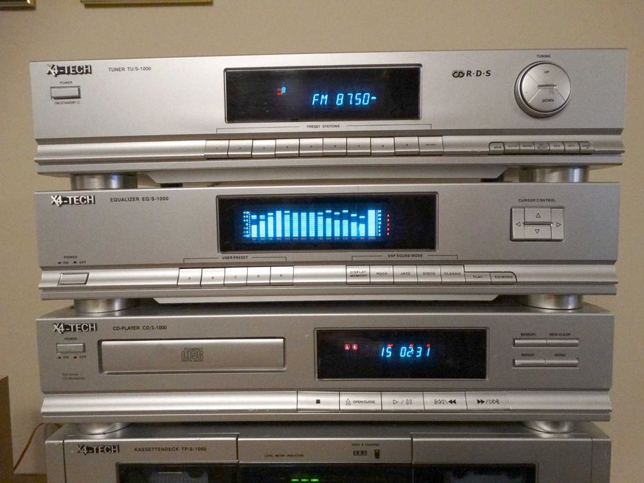 Egalizator (Equalizer) Pioneer GR 333 , Egalizator X4-Tech  EQ-1000