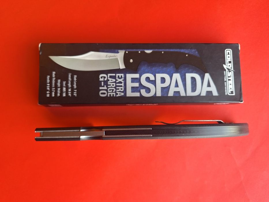 Сгъваем нож Cold Steel-Espada XL Extra large  G-10