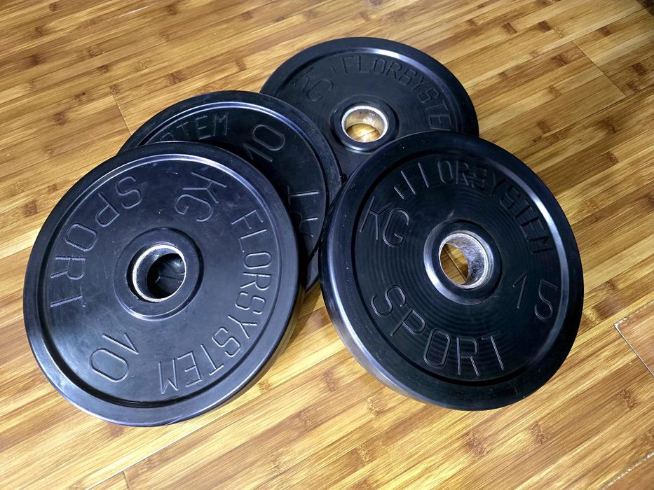 Disc/greutate bumper cauciucat 50/51 olimpic
