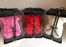 Мече от рози BG Rose Bear, 25см 40 см