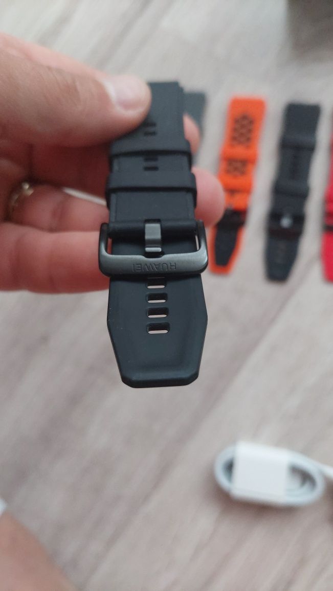 Smartwatch Huawei Watch GT 3 PRO, Leather Strap, Gray