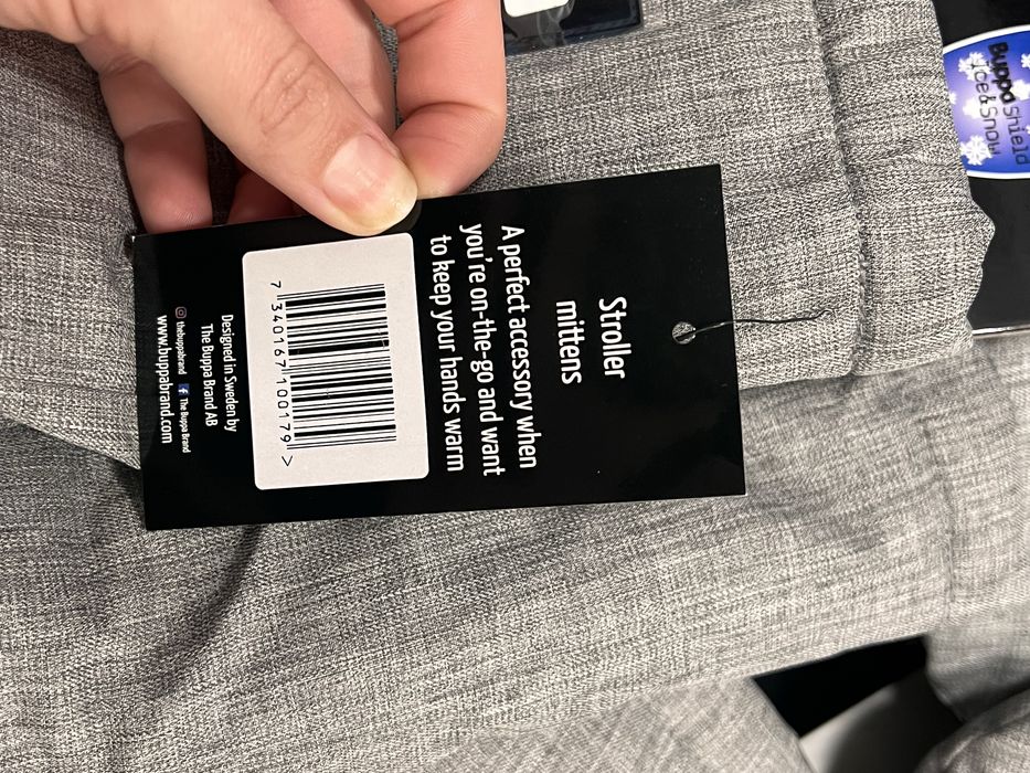 Mănuși călduroase pentru cărucior / livrări – noi cu etichetă