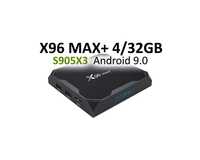 X96 MAX Plus TV Box - 4GB/32GB, 1Gbit, ТВ Бокс / Android 9 Ugoos