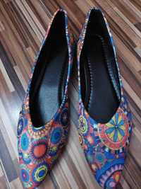 Pantofi casual motiv oriental