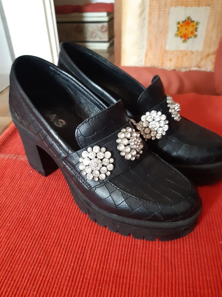 Pantofi de iarna/piele naturală/Noi