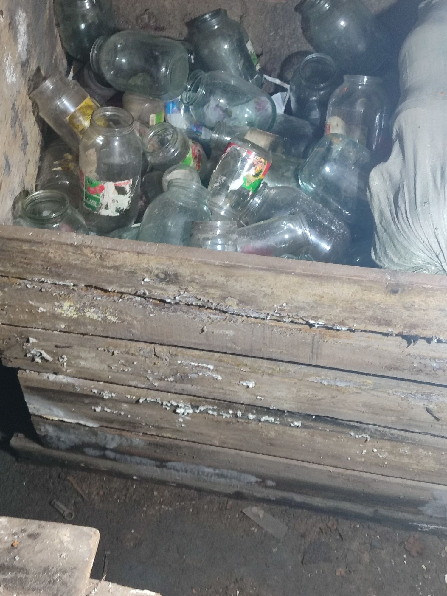 бэушные банки разного размера