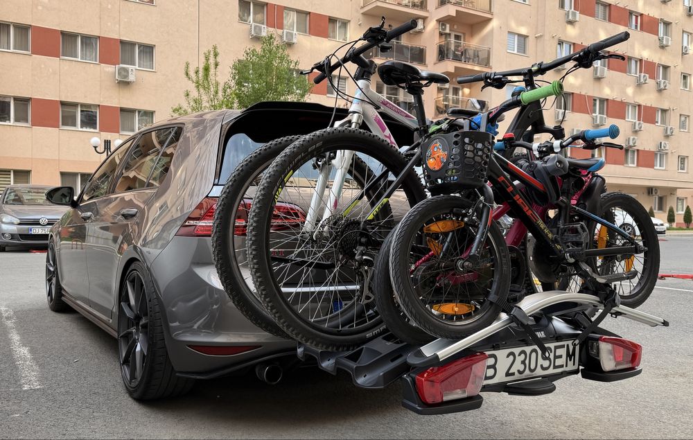 Inchiriez suport 3+1 biciclete de top Thule VeloCompact 926