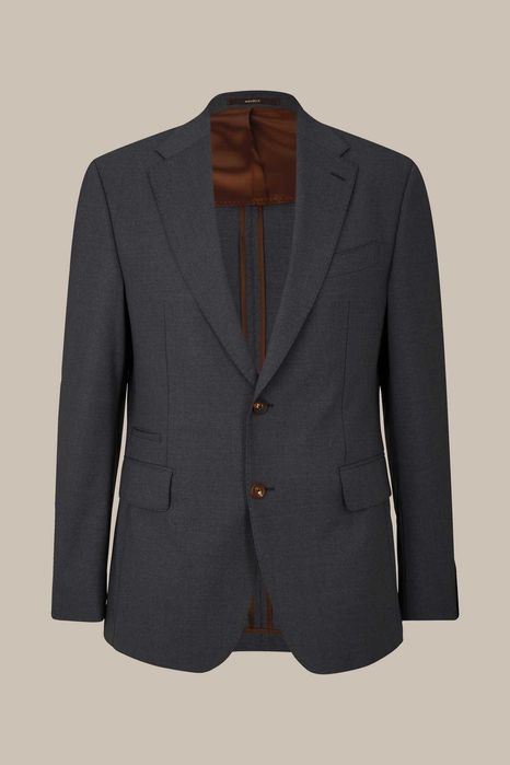 Sacou blazer slim 48 M de lux Winsor lana moale respirabila gri