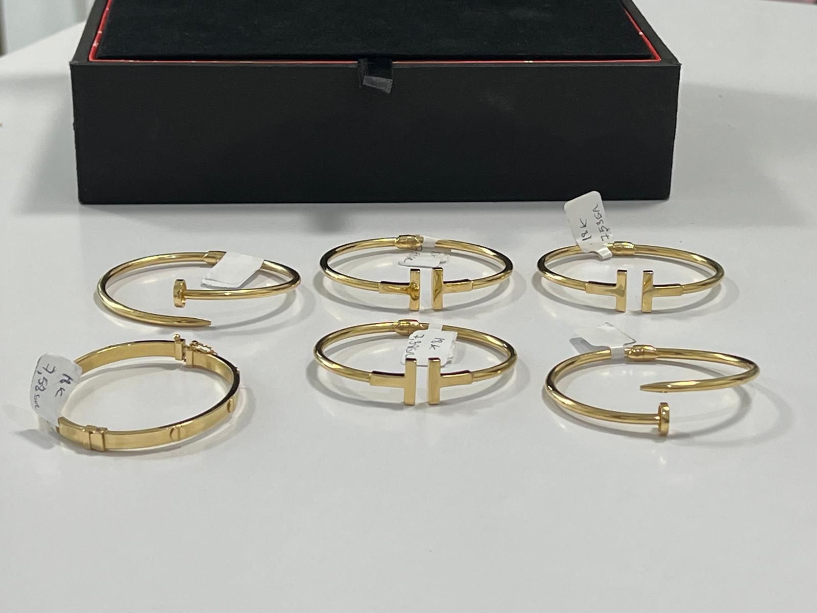 Bratari set 6 bucati de 18k provenienta Kuweit