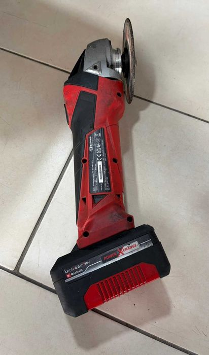 Акумулаторен ъглошлайф Einhell TE-AG 18/115-2 Li