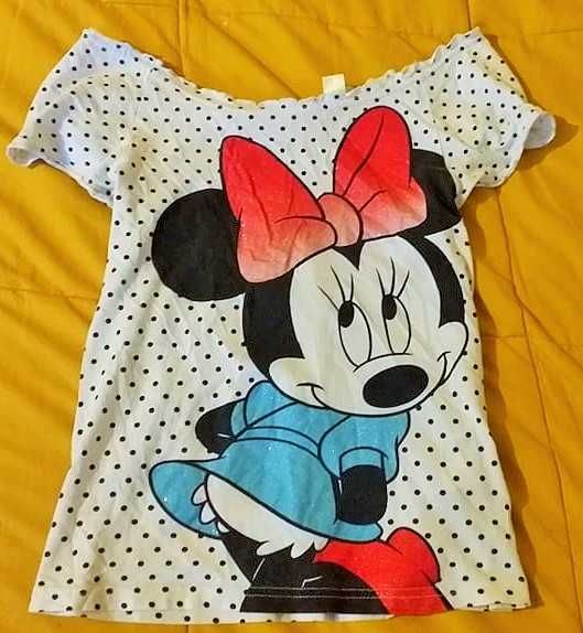 Tricou Disney - Minnie Mouse, model foarte frumos, 10,11,12, 13,14 ani