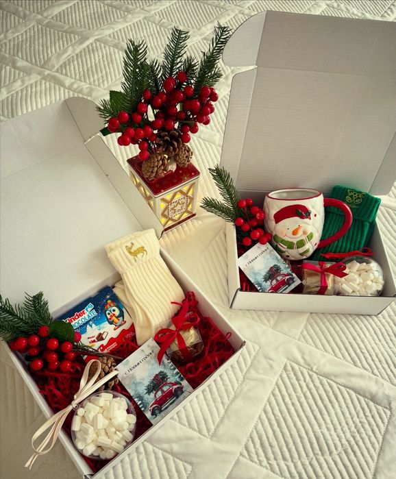 Новогодние подарки боксы
