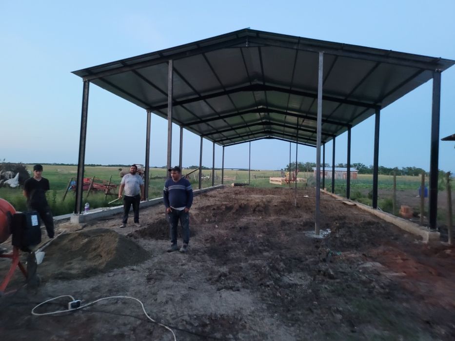 Vand hala metalica  10x20x4  din ipe de 160