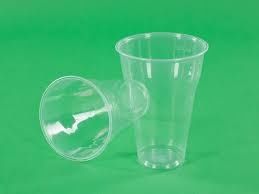 Пластиковые стаканы прозрачные & белые 0.2 мл & 0.5 мл & 500 мл