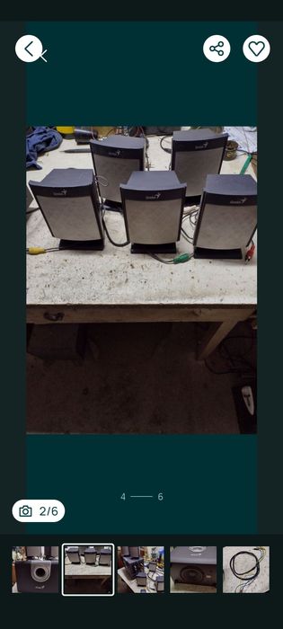 Vand statie de sonorizare GENIUS se