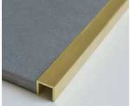 Profil decorativ LINETEC PU Polished Brass 10x10x2700 mm PROFILITECH