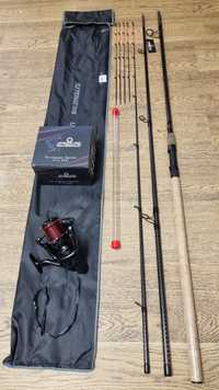 Feeder FL FLX DISTANCE 4.20m 60-180g + Mulineta PRO FL Strategist 7000