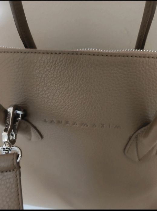 Geanta Laura Maxim Carrera Maxi Walnut