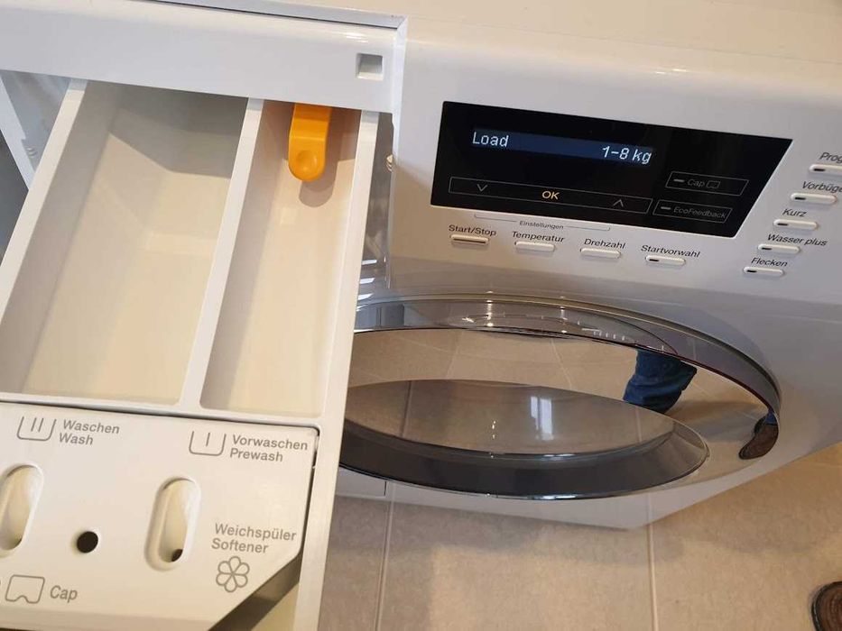 1600rpm Пералня Miele W1 PowerWash Миеле 12м Гаранция