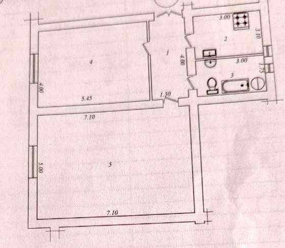 Саракулька 2/3/3 Средний ремонт, 80м2, ориентир Азербайджанский центр